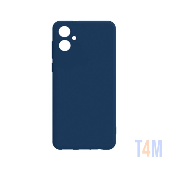 Funda de Silicona Suave para Samsung Galaxy A04e Azul